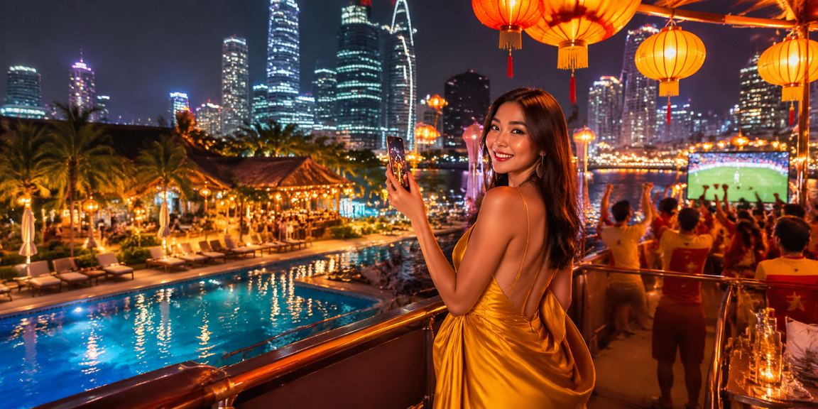 Giao diện di động khi chơi casino tại Hà Nội